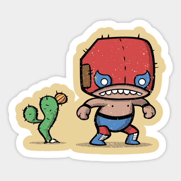 LUCHA LIBRE! Sticker by Bloque